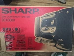New Sharp CD-C3000 Mini Component System Radio Doudle Cassette Srs 3D Surrou. Fixed Price $250.00.