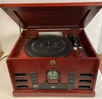 Electro Brand Stereo System Internal Speakers, Am/fm Cd Cassette Record Player. Fixed Price $100.00.
