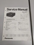 Panasonic SU-CH7 Amplifier Service Manual D-5576. Fixed Price $54.95.