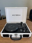 Victrola Journey Bluetooth Record Player Vinyl Turn Tables- No Cords. Fixed Price $29.99.