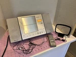 Panasonic SA-EN25 Cd Radio Aux Stereo System Tested Works Oem Remote & Speakers. Fixed Price $93.00.