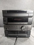 Aiwa 5CD Changer Radio Compact Disc Stereo System CX-ZR330U Broken!! For Parts. Fixed Price $99.98.