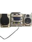 2002 Audiovox Model No. 2773 5CD Music System Radio And Speakers Work Only. Fixed Price $45.00.