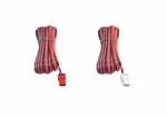 2 X 3 Meter Speaker Cable Wire Cord Red-white For Sony Home Audio System. Fixed Price $13.92.