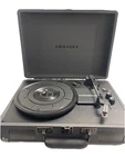 Crosley Cruiser Plus 3-SPEED Bluetooth Record Player Black/gray (CR8005F-SG). Fixed Price $18.00.