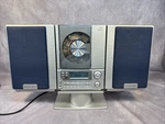 Sharper Image SO226 Vertical Cd Stereo System Speakers & Stand Tested Working. Fixed Price $89.99.