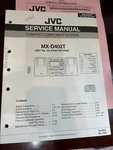 Jvc MX-D402T CA-D402T Repair Service Manual & Owners Usa **original**. Fixed Price $28.99.