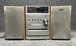 Aiwa CX-LEM50U Cd Cassette Tape Deck Stereo System W/ Detachable Speakers. Fixed Price $131.00.