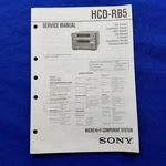Sony HCD-RB5 Service Manual Original Paper Oem Repair Guide Usa. Fixed Price $27.16.