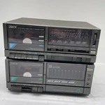 Pulser Compact Shelf Stereo 44-0187 Vtg Dual Cassette Am/fm *needs Service. Fixed Price $24.99.
