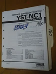 Yamaha YST-NC1 Service Manual Original Repair Book Stereo System 115 Pages. Fixed Price $19.98.