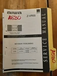 Aiwa Z-VR55 Service Manual Original Repair Book Stereo Cd Player. Fixed Price $19.99.