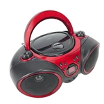 Jensen CD-490 Red Portable Player Am/fm Radio Boombox Headphone Jack Aux In. Fixed Price $44.99.