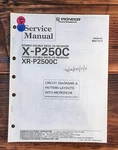 Pioneer X-P250C XR-P2500C Receiver Service Manual *original*. Fixed Price $14.97.