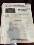 Orig. Sharp CMS-R500AV Bk CP-R500 Repair & Service Manual *original*. Fixed Price $22.99.