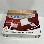 Gpx Under Cabinet Radio Am Fm Clock Timer W/ Accessories Remote KCCD6316DTSIL. Fixed Price $38.87.