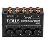 Rolls MX42 Miniature Channel Rca Passive Audio Mixer Console. Fixed Price $103.90.