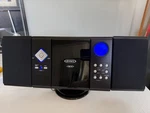 Jensen JMC-180 Wall Mountable Cd Player Am/fm Radio Stereo System Black Tested. Fixed Price $18.99.