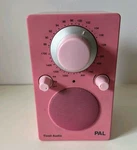 Tivoli Audio Pal Bt Bluetooth Am/fm Portable Radio & Speaker (pink). Fixed Price $70.00.