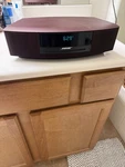 Bose Wave Music System Iii Cd Player Am/fm Radio Limited Edition Burgundy. Fixed Price $400.00.