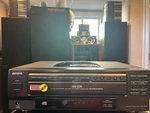 Aiwa XC-37M Cd Changer 5 Compact Disc Player Hifi Stereo W/remote Tested Works. Fixed Price $58.00.