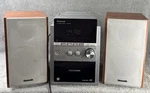 Panasonic SA-PM53 Digital 5-CD Am/fm Tape Micro Shelf Stereo System -no Remote. Fixed Price $100.00.