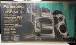 Panasonic SC-AK58 Cd Stereo System W/ Speakers Vintage Audio Open Box Untested. Fixed Price $220.00.