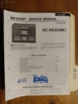 Sharp SC-6620 Service Manual Original Repair Book Stereo Cd Player. Fixed Price $25.00.