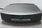 Bose Wave Iii Music System Silver Am/fm Cd Alarm Clock Radio W/ Remote Works. Fixed Price $210.00.