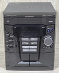 Sharp CD-E55 Mini Component Stereo System 3 Disc Am-fm Radio No Remote Tested. Fixed Price $149.95.