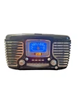 Crosley Corsair Black Alarm Clock Am/fm Radio/cd Player CR612D Working. Fixed Price $29.99.