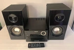 Phillips Micro Music System BTM2180 Black Bluetooth/ MP3/USB Direct With Remote. Fixed Price $63.99.