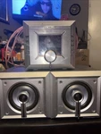Philips Compact Audio System MZ-3/37 120V 60HZ 20W Silver. Fixed Price $160.00.