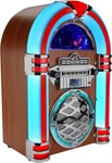 Victor Wilshire Desktop Bluetooth Led Jukebox Speaker With Fm Radio - Mahagony. Fixed Price $99.99.