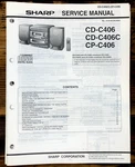 Sharp CD-C406 C406C CP-C406 Stereo Service Manual *original*. Fixed Price $14.97.