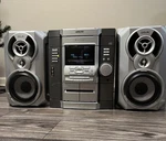 Sony MHC-GX40 Book Shelf Stereo Audio Sound System Cd/ Dual Cassette Works 2002. Fixed Price $199.00.