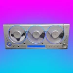 Emerson MS3105 3-DISC Cd Player Am/fm Stereo 2006 Powers For Parts As. Fixed Price $99.99.