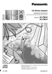 Panasonic SA-PM16 SA-PM18 Cd Stereo System Owners Instruction Manual. Fixed Price $22.24.