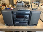Aiwa Music System NSX-2700 With Speakers, Remote And Antenna. Fixed Price $188.87.