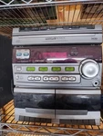 Philips Magnavox FW338C Mini Hi-fi System Cd Dual Cassette W/speakers. Fixed Price $69.95.