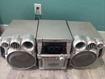 Jvc CA-MXGA77 3-DISC Cd Cassette Radio Playback Home Stereo System G-max Speaker. Fixed Price $399.99.