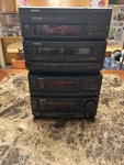 Aiwa Stereo Cd Cassette And Tuner (tested Works). Fixed Price $45.00.