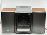 Jvc FS-B70 Compact Component System Bookshelf Stereo : 5 Cd, Cassette, Am/fm. Fixed Price $159.00.