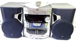 Jvc MX-J50 Bookshelf Stereo (rotating Front Panel) With Remote & Manual. Fixed Price $275.00.