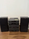 Vintage Sony LBT-A495 Stereo System & SS-D390 Speakers. Fixed Price $225.00.