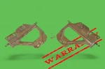 02-2005 Ford Thunderbird Radio Climate Control Center Support Mount Bracket Pair. Fixed Price $66.48.