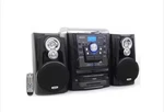 Jensen Bluetooth Turntable System 3-SPEED 3CD Changer Dual Cassette Deck. Fixed Price $323.30.
