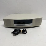 Bose Wave Music System (no Remote) - White With Power Cord Tested Working. Fixed Price $139.99.
