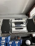 Rca RS1286B 5-CD Stereo System W/ Dual Cassette Tuner + Speakers. Fixed Price $149.99.