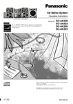 Panasonic SC-AK320 SC-AK323 SC-AK520 SC-AK523 Cd Stereo System Manual. Fixed Price $22.24.